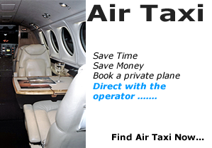 Air Taxi charter - The insude of a king air used often as an air taxi carrying up to 8 people in comfort from destinations in the UK all over Europe